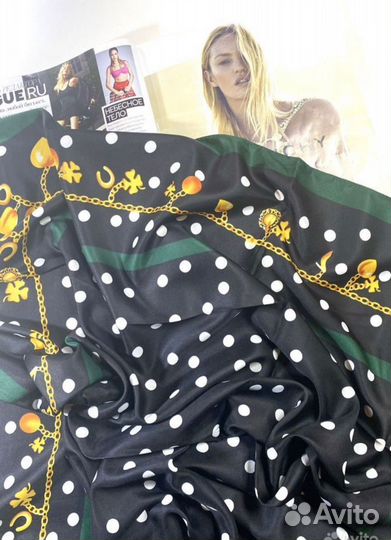 Платок шали пашмина Легендарный Горошек