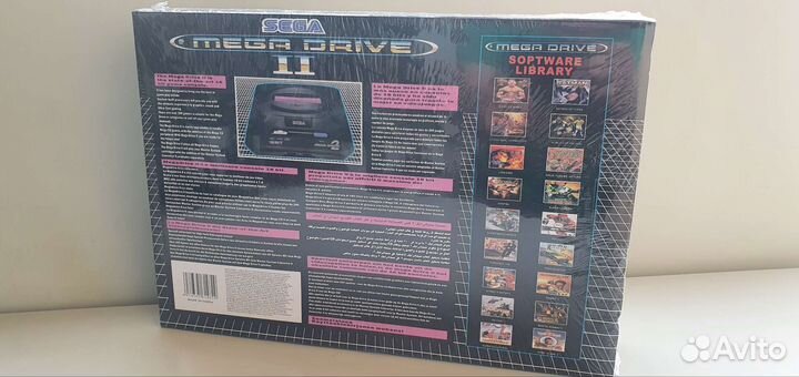 Игровая приставка сега Sega mega drive 2 новая