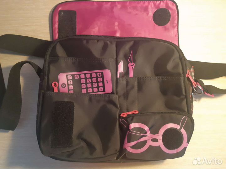 Сумка школьная для девочки через плечо