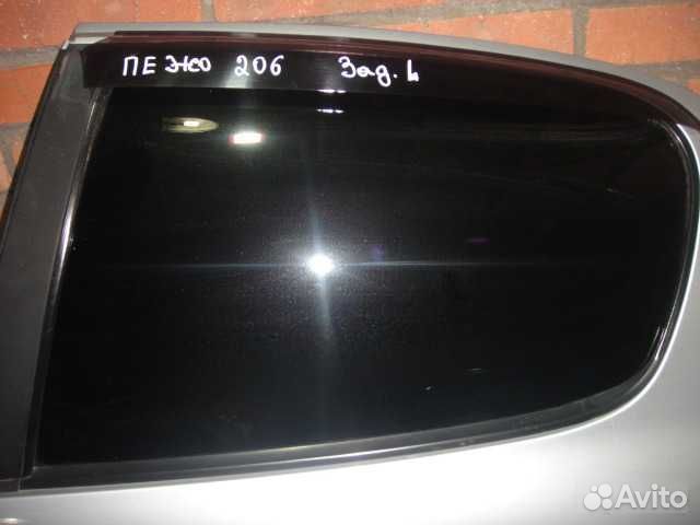 Стекло заднее Peugeot 206