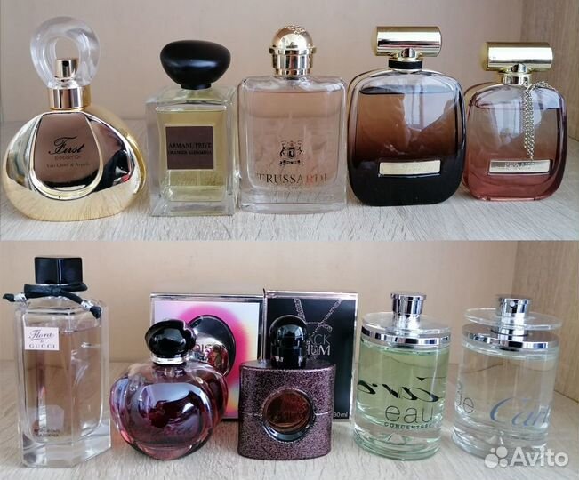 Парфюм женский, начатый