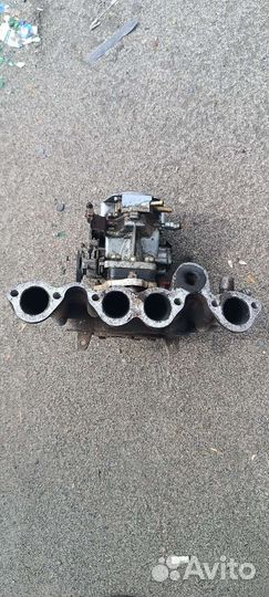 Впускной коллектор под карбюратор audi 100