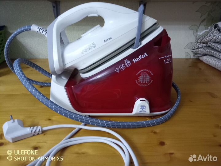 Утюг с парогенератором tefal б/у