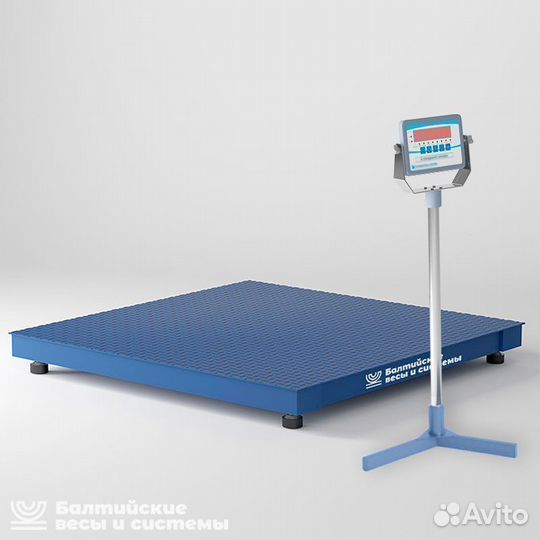 Платформенные напольные на 1 тонну 1мх1м