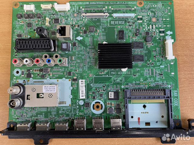 Запчасти для телевизоров LG, Samsung