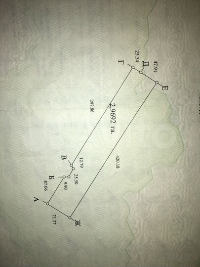 Участок 2,9 га (СНТ, ДНП)