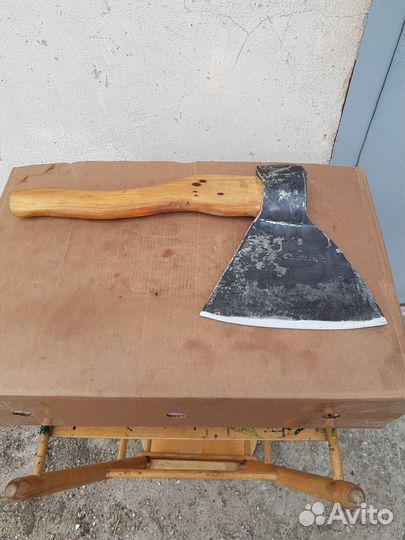 Топор для мясо с клемом СССР новый