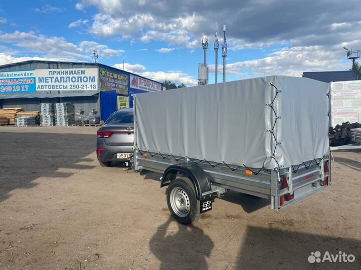 Прицеп 817701.022 с тентом 110 см. Рассрочка