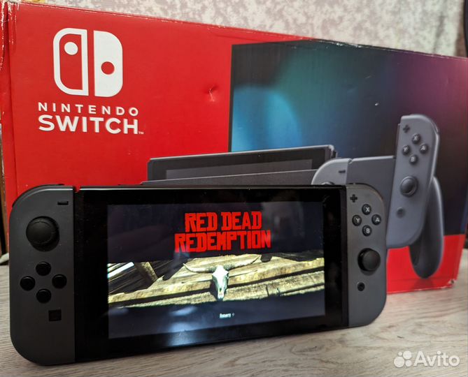 Nintendo switch rev 2 прошитая 20 игр