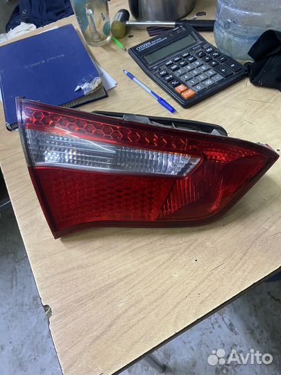 Задний фонарь kia rio 3