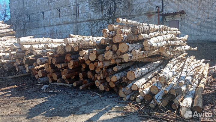 Дрова лесовозом березовые, смешанные