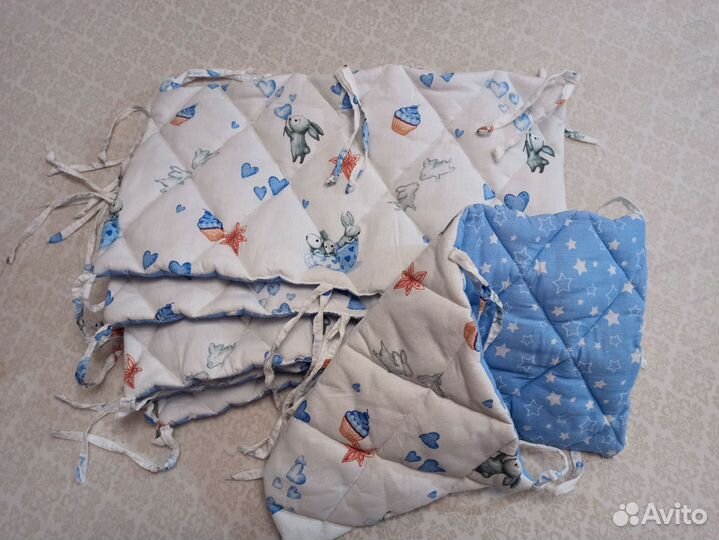 Бортики в кроватку