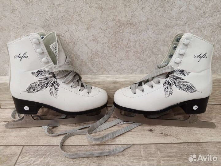 Коньки фигурные детские 31 размер