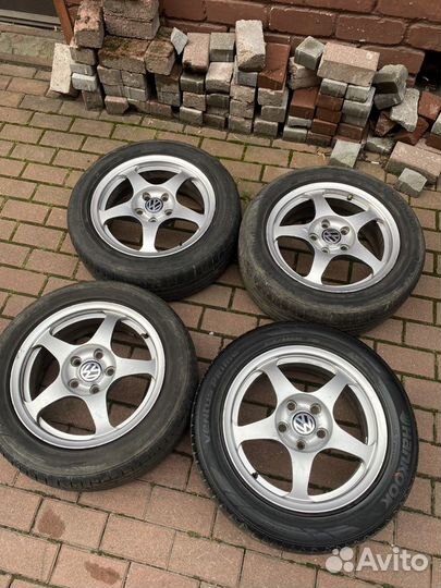 Диски R16 VW Skoda 5x112 с резиной