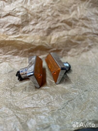 Колекционные хром подфарники 2101