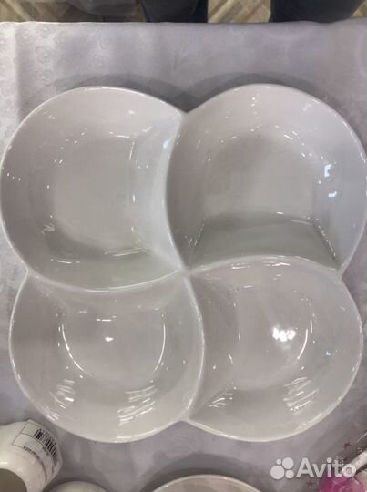 Менажница фарфор