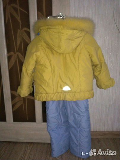 Куртка и штаны (демисезонный комплект) для девочки