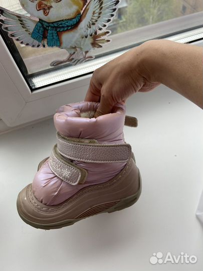 Ботинки зимние для девочки 23