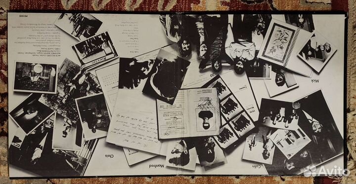 Manfred Mann s earth band Glorified Magnified lp