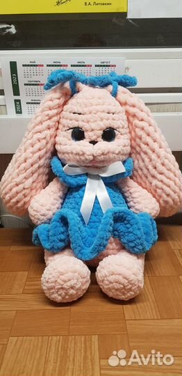 Игрушки из плюшевой пряжи