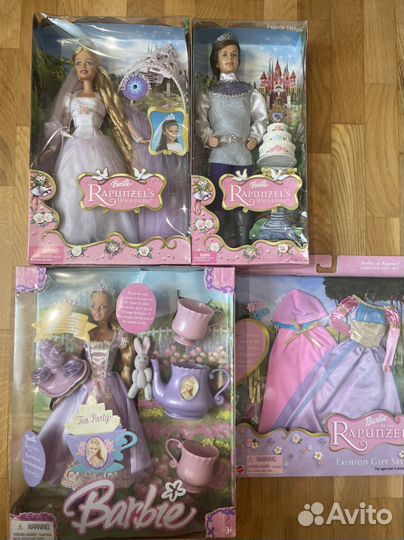 Барби Рапунцель пара