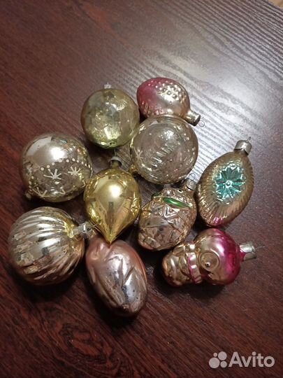 Елочные игрушки СССР одним лотом