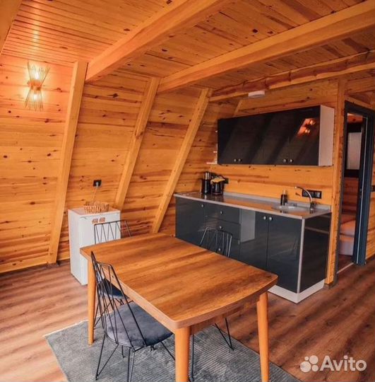 Каркасный дом А-фрейм в наличии