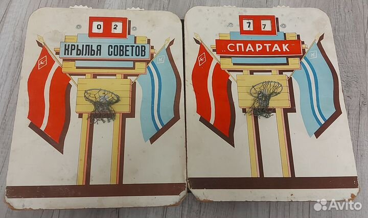 Настольная игра баскетбол СССР