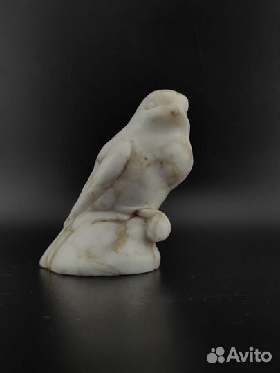Птица из мрамора, красивая времен СССР Скульптура
