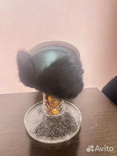 Шапка ушанка мужская