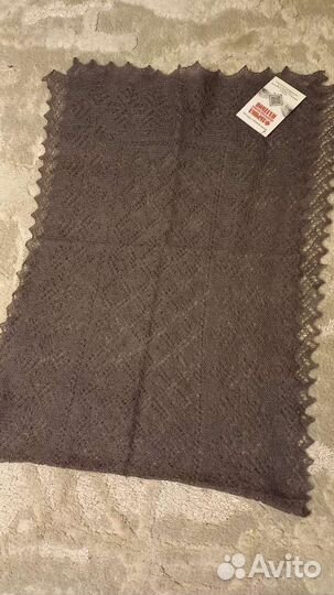 Шарф пуховый/палантин новый Оренбург