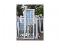 Двери пластиковые Б/У 2260(В) Х 760(Ш) балконные