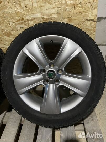 Колеса зимние R17 Skoda Yeti