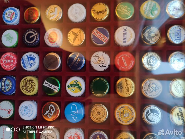 Пивные пробки в кассетах