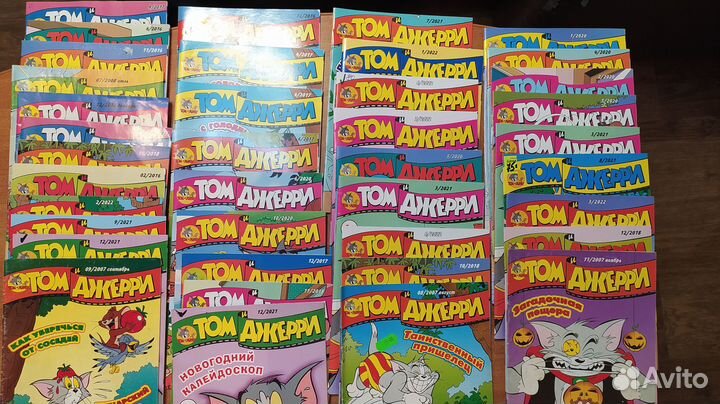 Комиксы том и Джерри