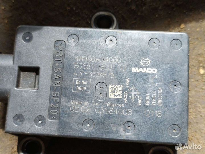 Эбу SsangYong actyon 2011 год 2 л TDI