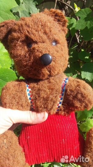 Мишка мягкая игрушка, ретро винтаж СССР