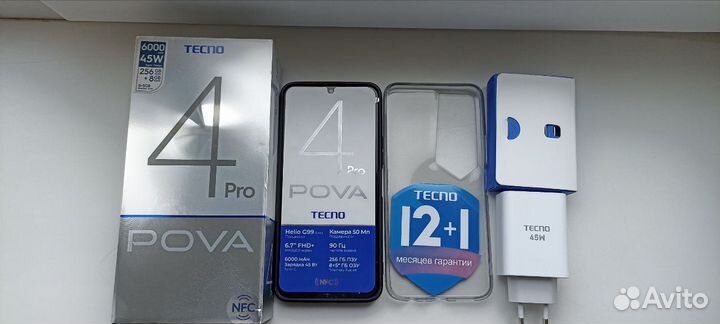 TECNO Pova 4 Pro, 8/256 ГБ