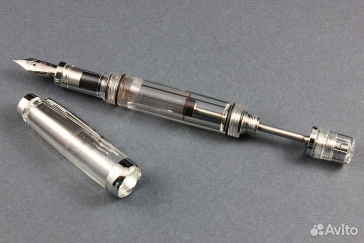 Перьевая ручка twsbi Vac Mini, прозрачный, перо F