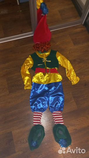 Новогодний костюм гнома