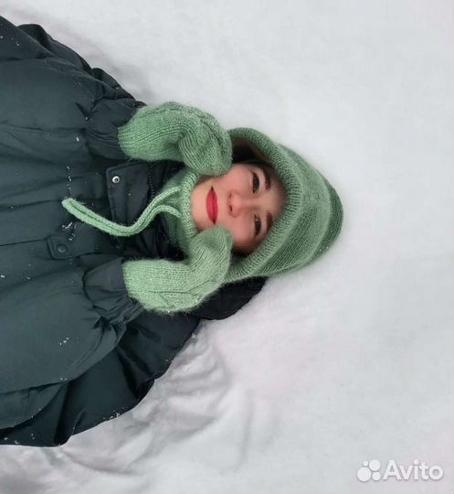 Капор пух норки