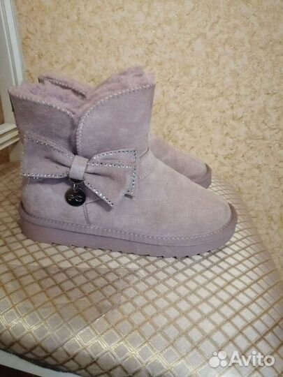 Угги натуральная замша