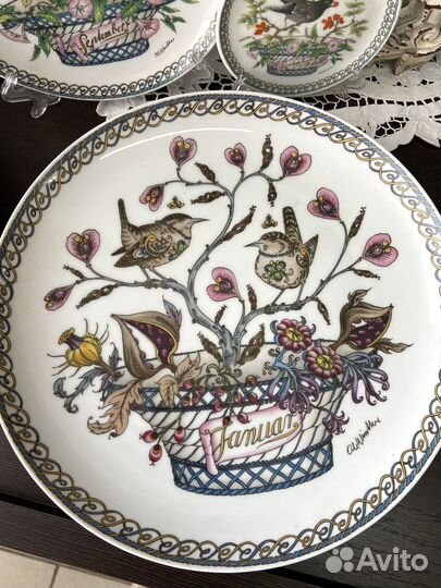 Декоративные тарелки Hutschenreuther Германия