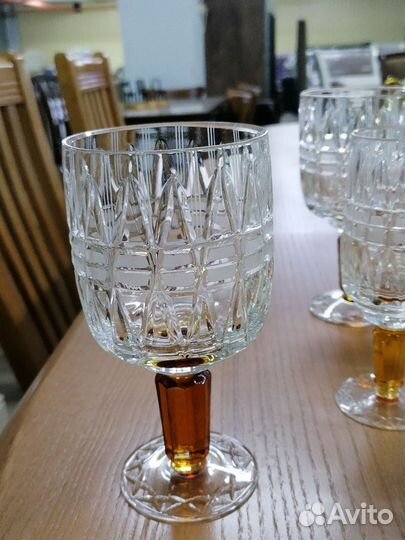 Бокалы Олимпийские, хрусталь, 6 шт