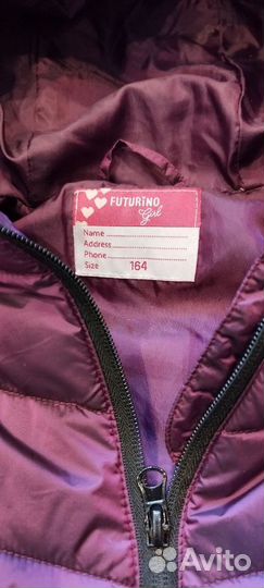 Куртка на девочку 158-164