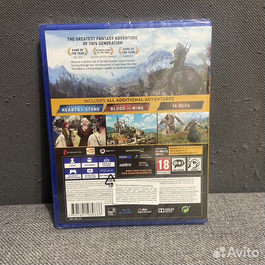 Witcher 3 Wild hunt PS4 игра года