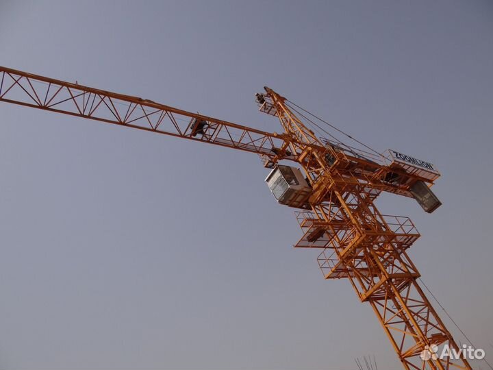 Башенный кран dahan QTZ125 (6015) с оголовком