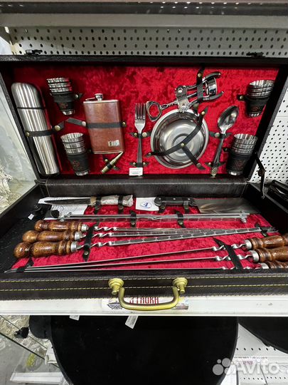 Шашлычный подарочный набор для пикника