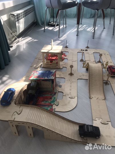 Деревянный автотрэк