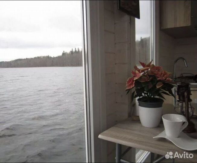 House boat (Хаус бот) Катамаран.Плавучие дом